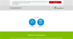Desktop Screenshot of energikalkylen.energimyndigheten.se